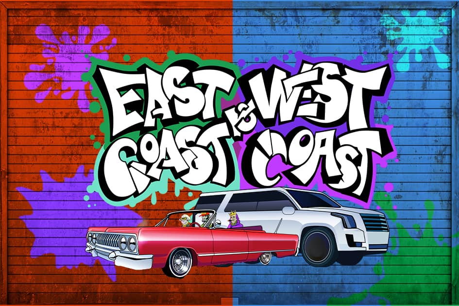 Duel Seru East Coast vs West Coast Slot
